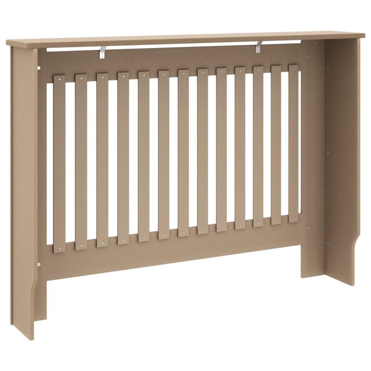 VIDAXL Cache-radiateur 112x19x81,5 cm MDF