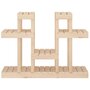 Voir la diapositive 5 : VIDAXL Support a plantes 104,5x25x77,5 cm Bois massif de pin