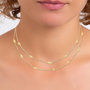 Voir la diapositive 2 : SC BOHEME Collier SC Bohème en acier inoxydable