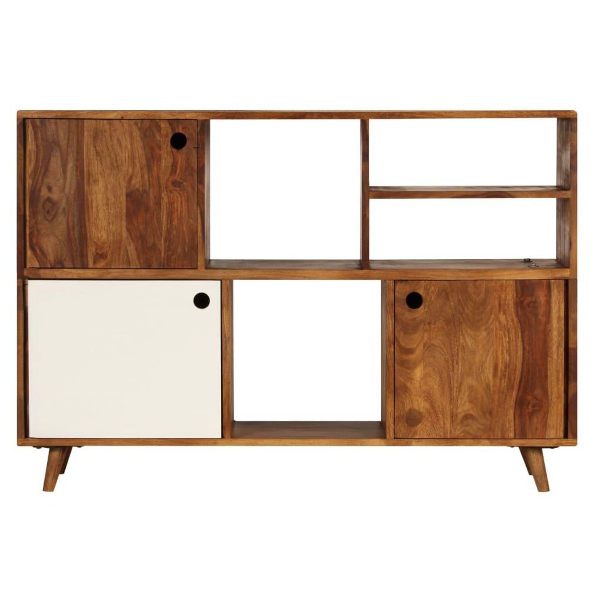 VIDAXL Buffet 118x35x70 cm Bois solide de Sesham