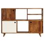 Voir la diapositive 2 : VIDAXL Buffet 118x35x70 cm Bois solide de Sesham