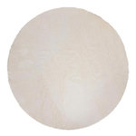 ATMOSPHERA Tapis Imitation Fourrure  Automne  118cm Blanc