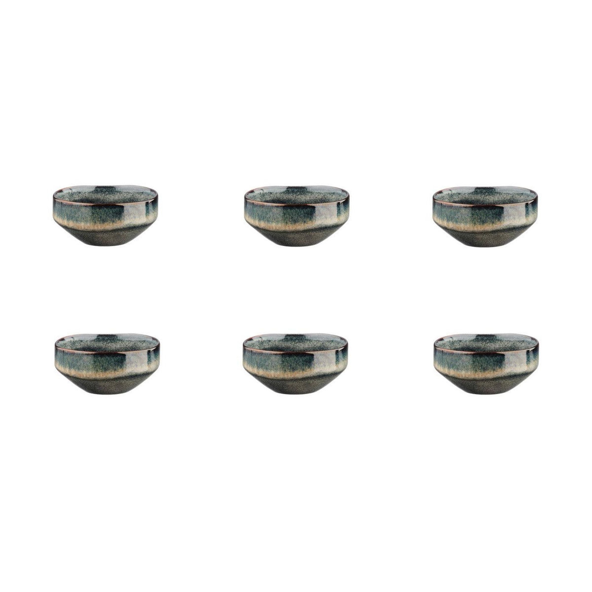 BJORN Bol GENESIS Ø11cm - 6 pièces - Terre