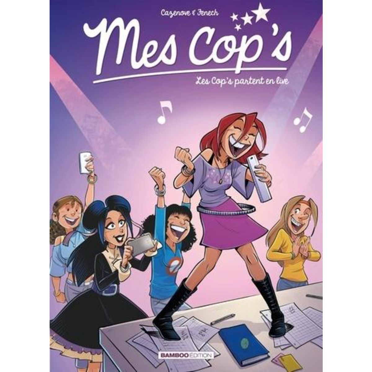 MES COP'S TOME 5 : LES COP'S PARTENT EN LIVE, Cazenove Christophe