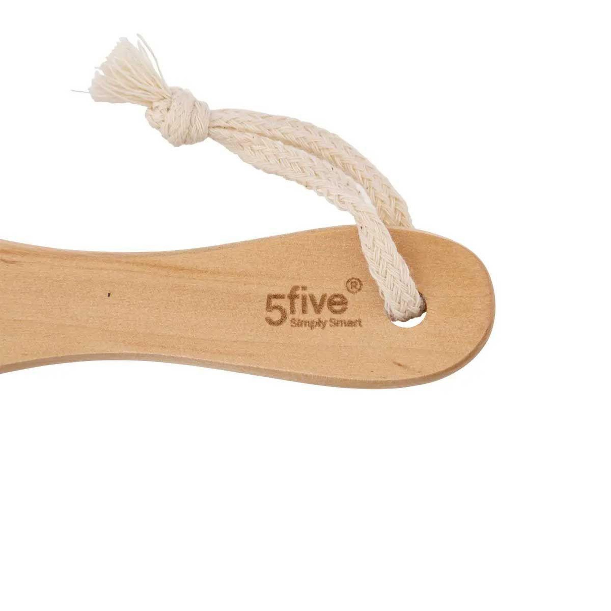 Voir la diapositive 4 : FIVE Râpe à pieds en bois  display  20cm naturel