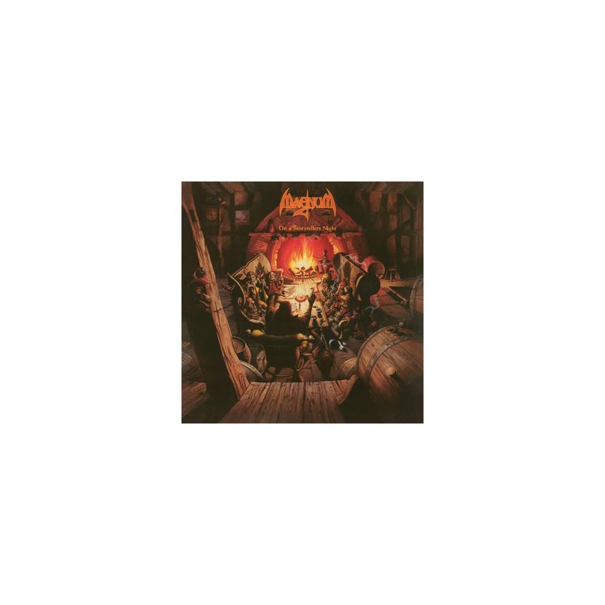 Vinyle magnum « on a storyteller's night » orange marbré 180 g, mastering half-speed, 33t, 1 disque, pochette gatefold