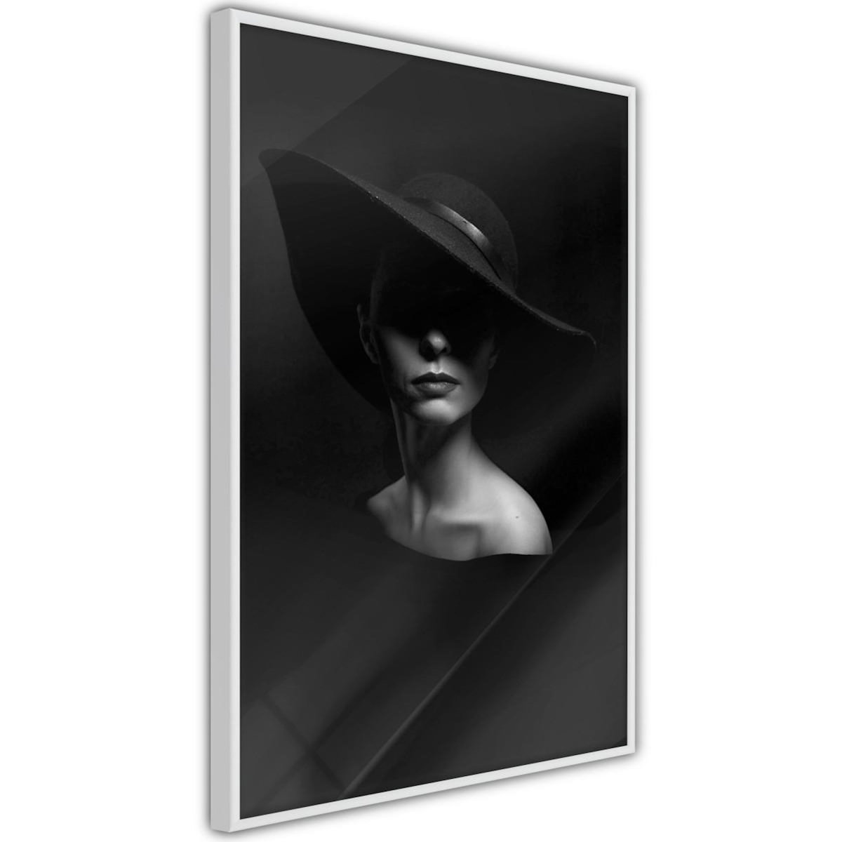 Paris Prix Affiche Murale Encadrée  Woman in a Hat