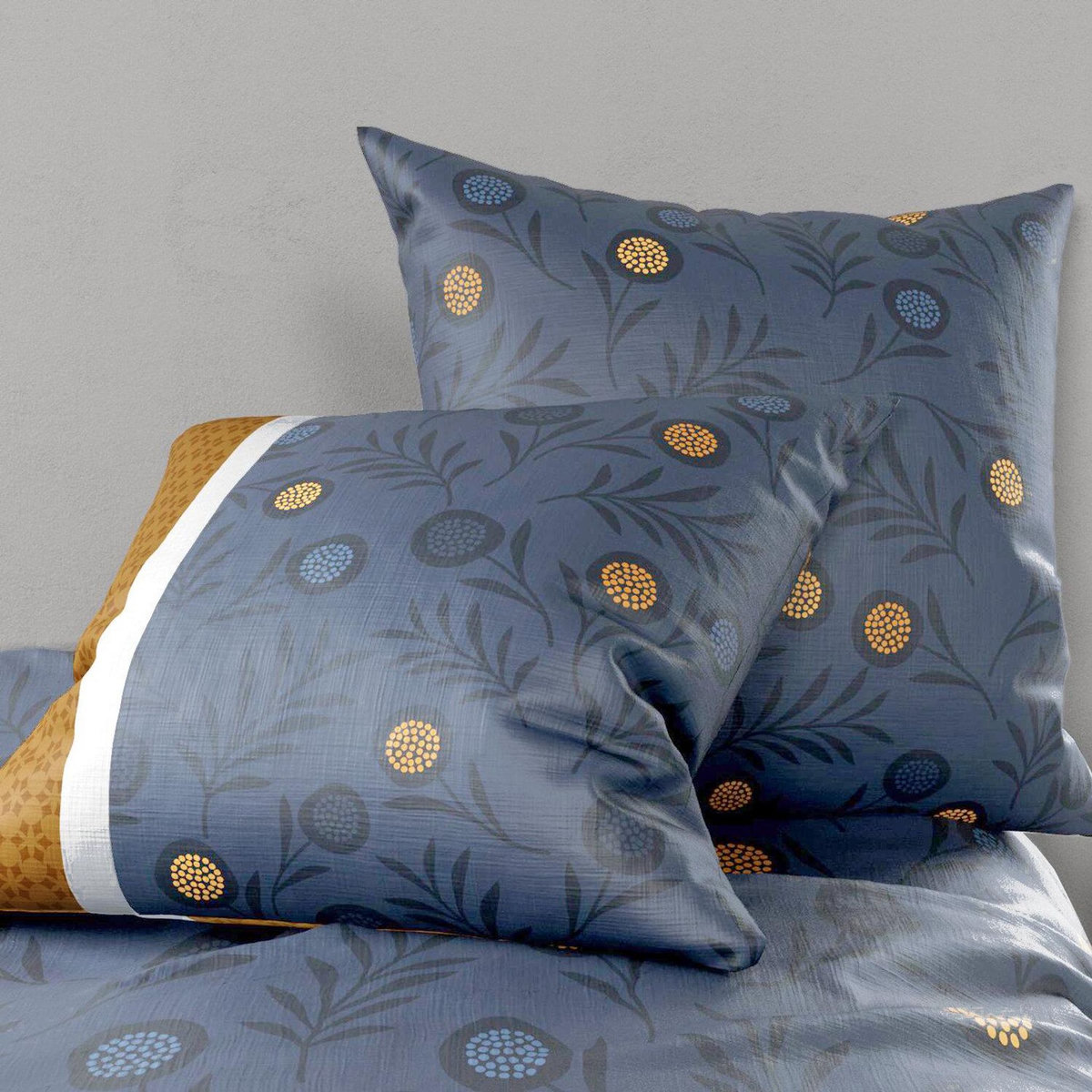 ATELIER DU COTON Parure housse de couette 100%coton 57fils bel'or