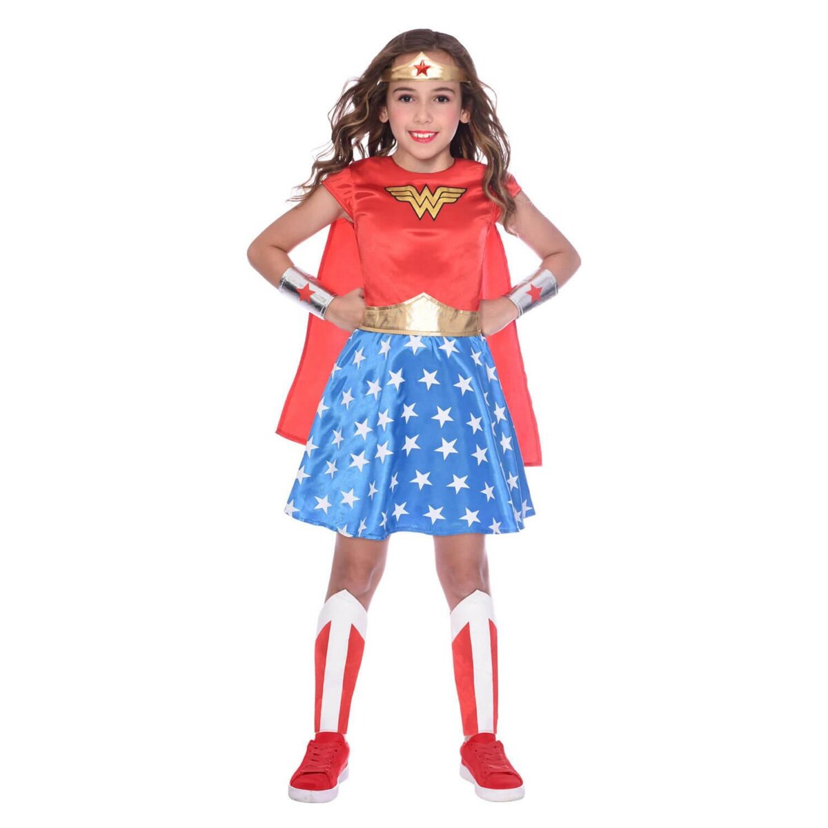  Déguisement Wonder Woman Classique - Fille - 3/4 ans (96 à 104 cm)