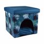 Voir la diapositive 1 : Paris Prix Niche Cube 2 en 1 pour Animaux  Eden  35cm Bleu