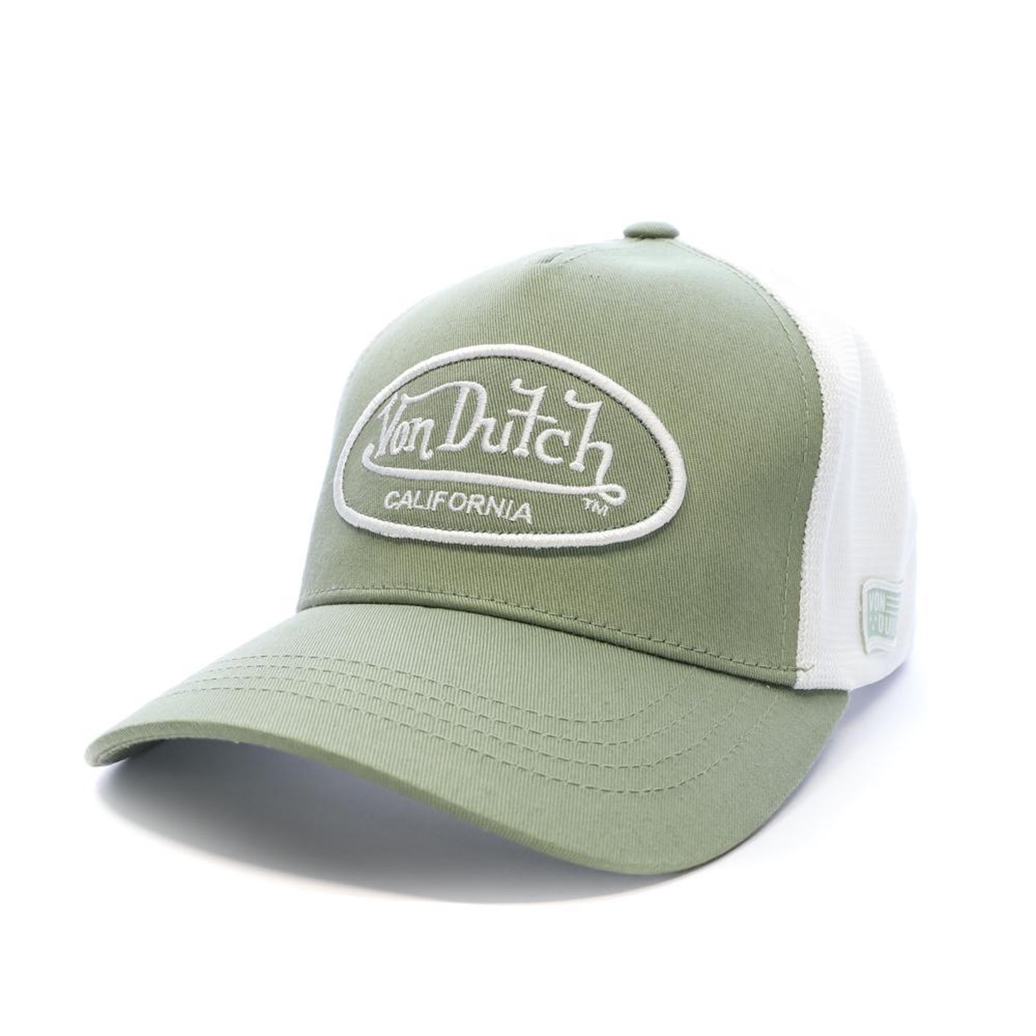 VON DUTCH Casquette Verte/Blanche Homme Von Dutch Ahig. Coloris disponibles : Vert