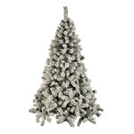 FEERIC LIGHT & CHRISTMAS Sapin de Noël artificiel effet enneigé WINDY PEAK - H. 150 cm - Blanc