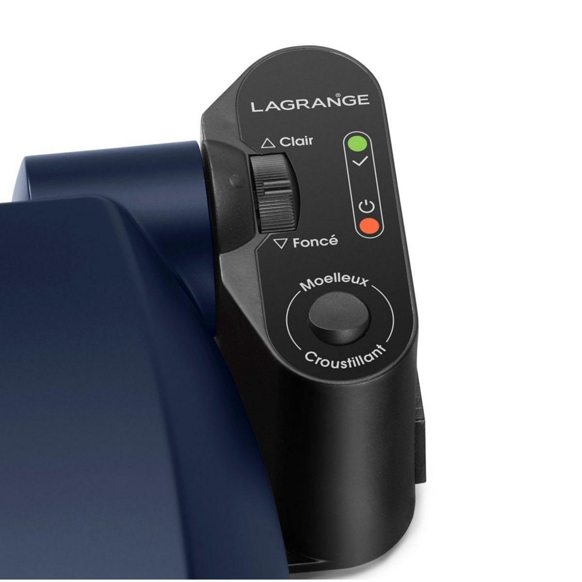 LAGRANGE Gaufrier, croque monsieur premium gaufres bleu abysse G + CM