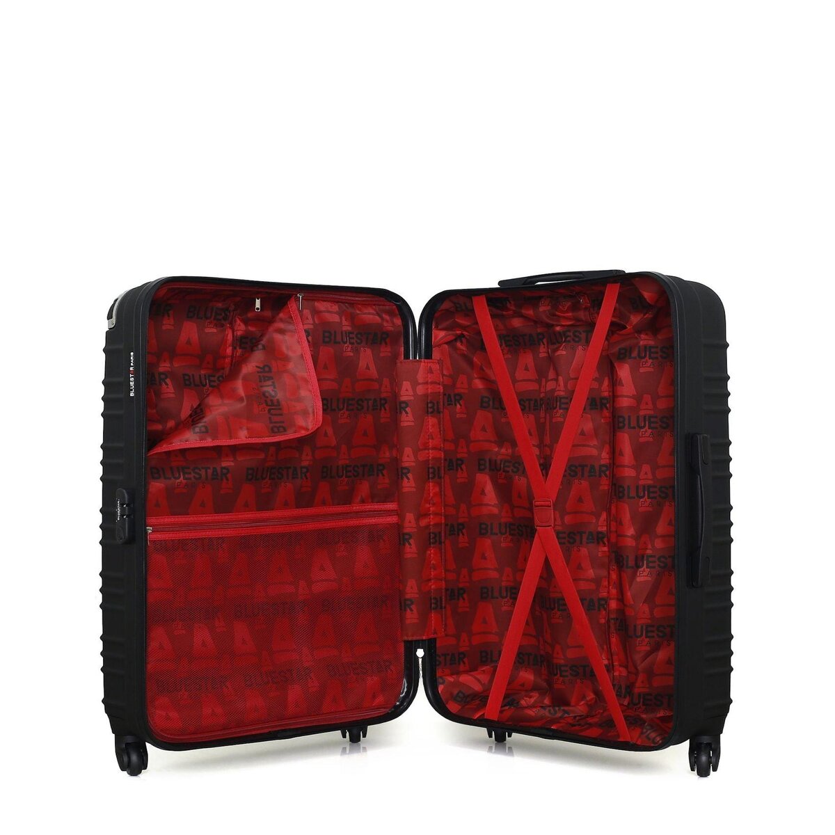 BLUESTAR BLUESTAR - Set de 4 Valises LIMA-C 75 cm 4 Roues