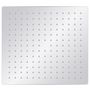 Voir la diapositive 2 : VIDAXL Pomme de douche pluie Acier inoxydable 304 30x30 cm Carree