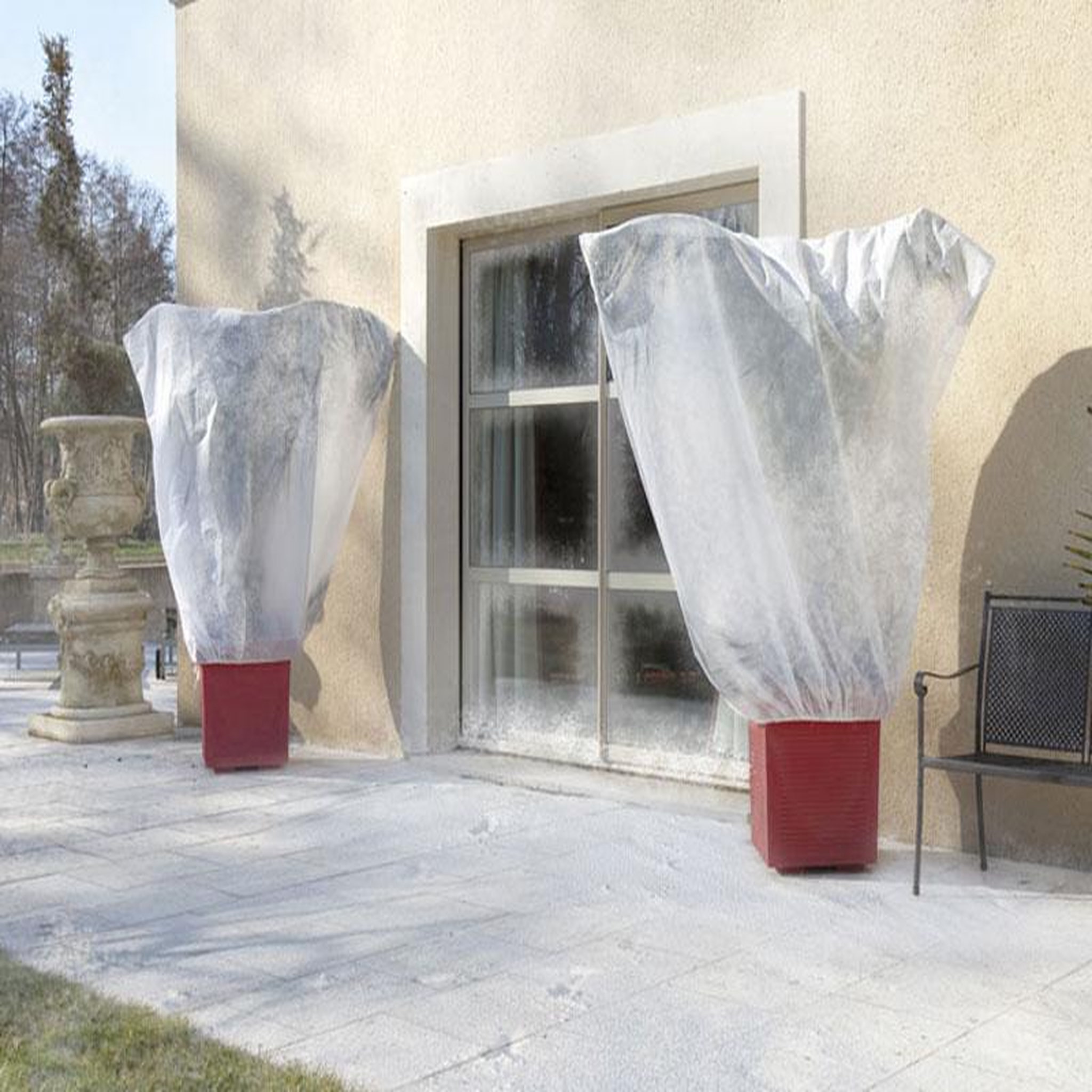 Nortene Lot de 2 housses d'hivernage 2 x 1,80 m Ø 1,25 m