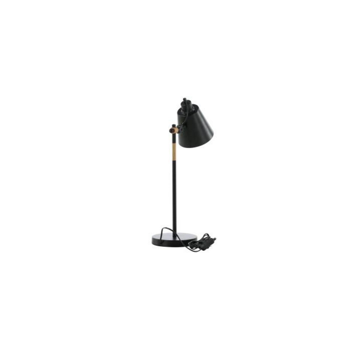 Paris Prix Lampe de Bureau en Métal  Skott  58cm Noir
