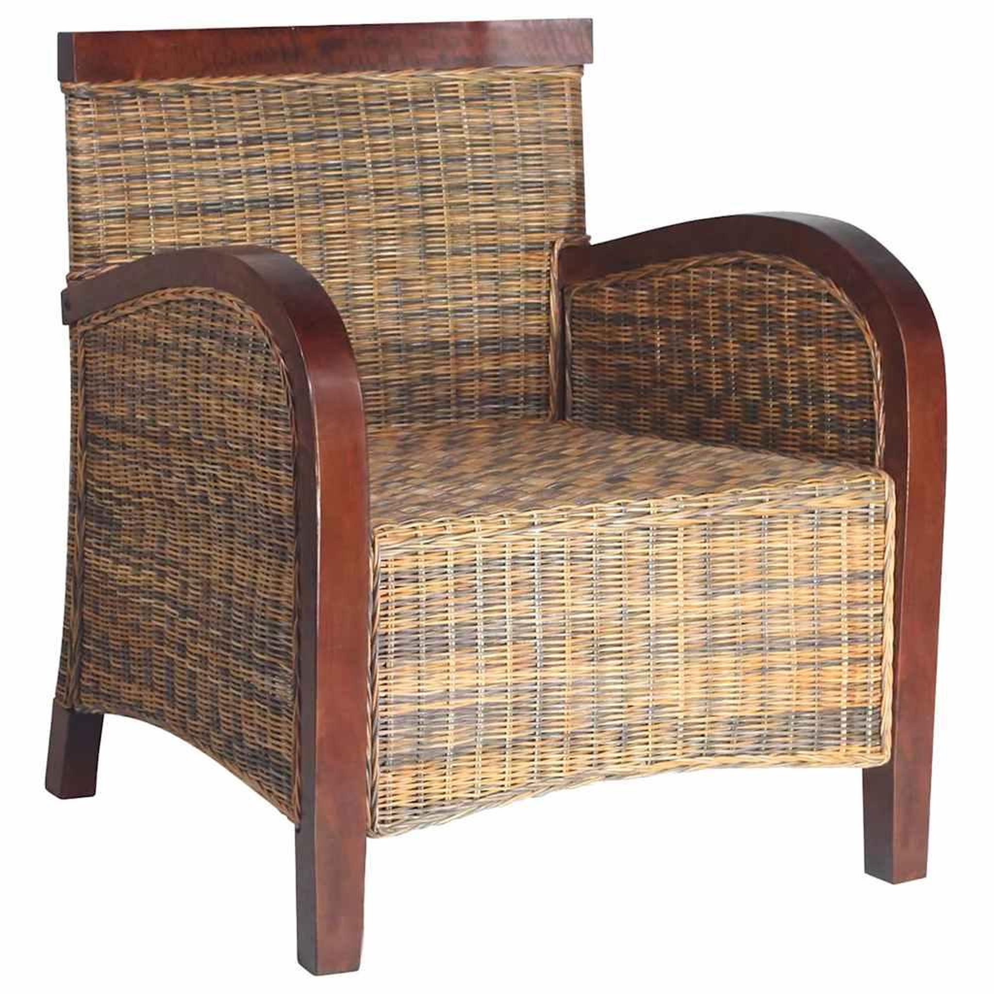 VIDAXL Fauteuil Rotin tisse a la main