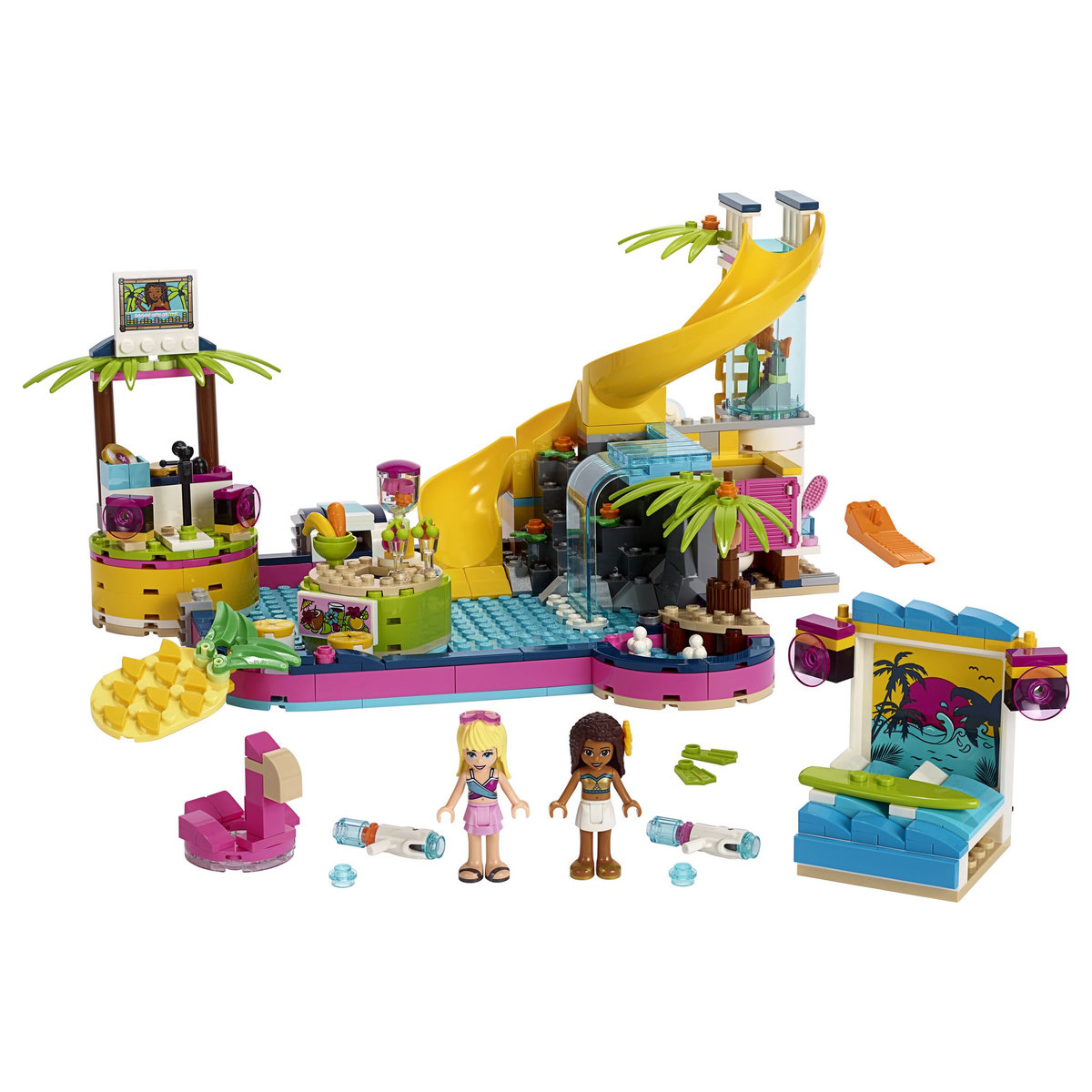 LEGO Friends 41374 - La soirée piscine d'Andréa