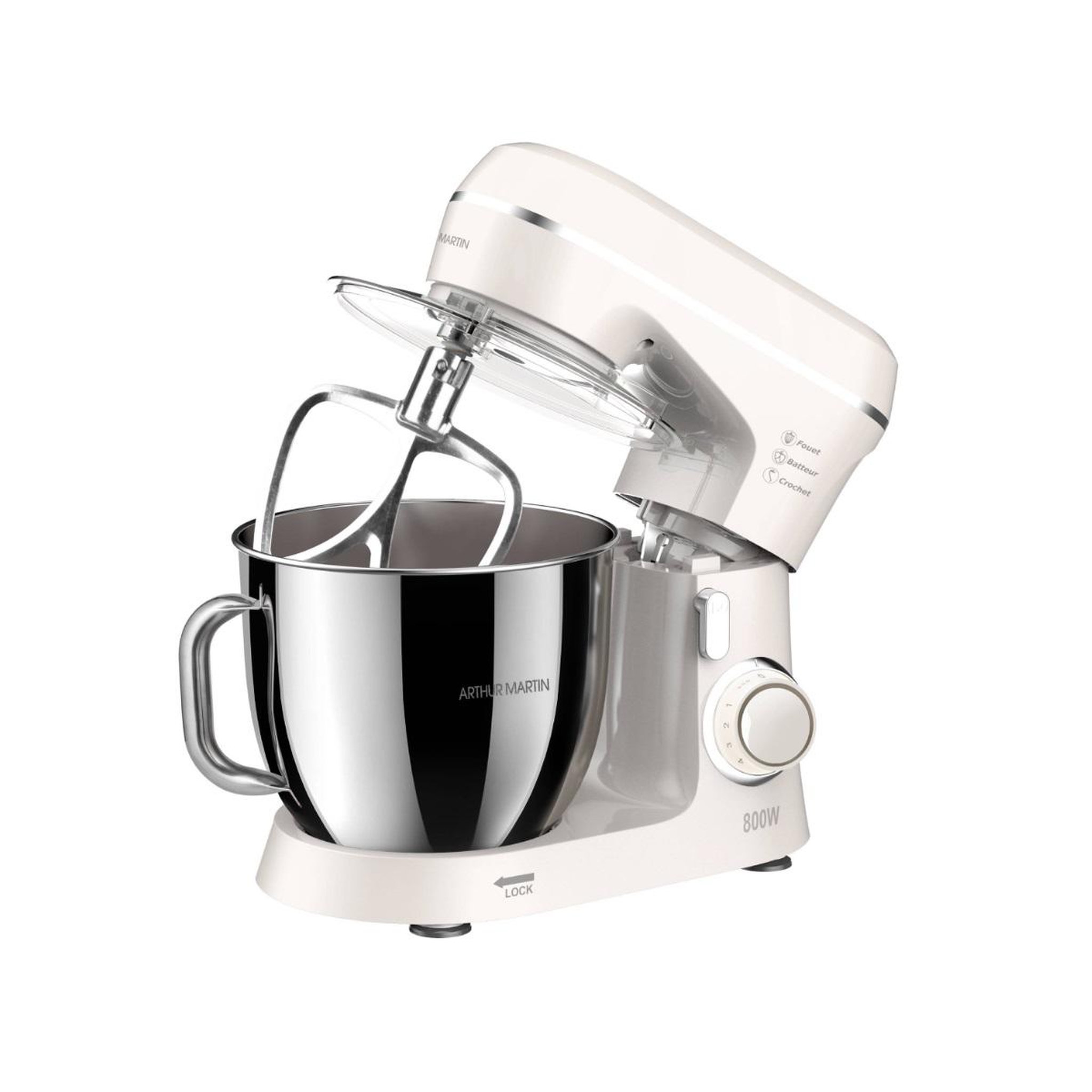 Voir la diapositive 3 : Arthur Martin Robot pâtissier 4.25l 800w - AMP1531