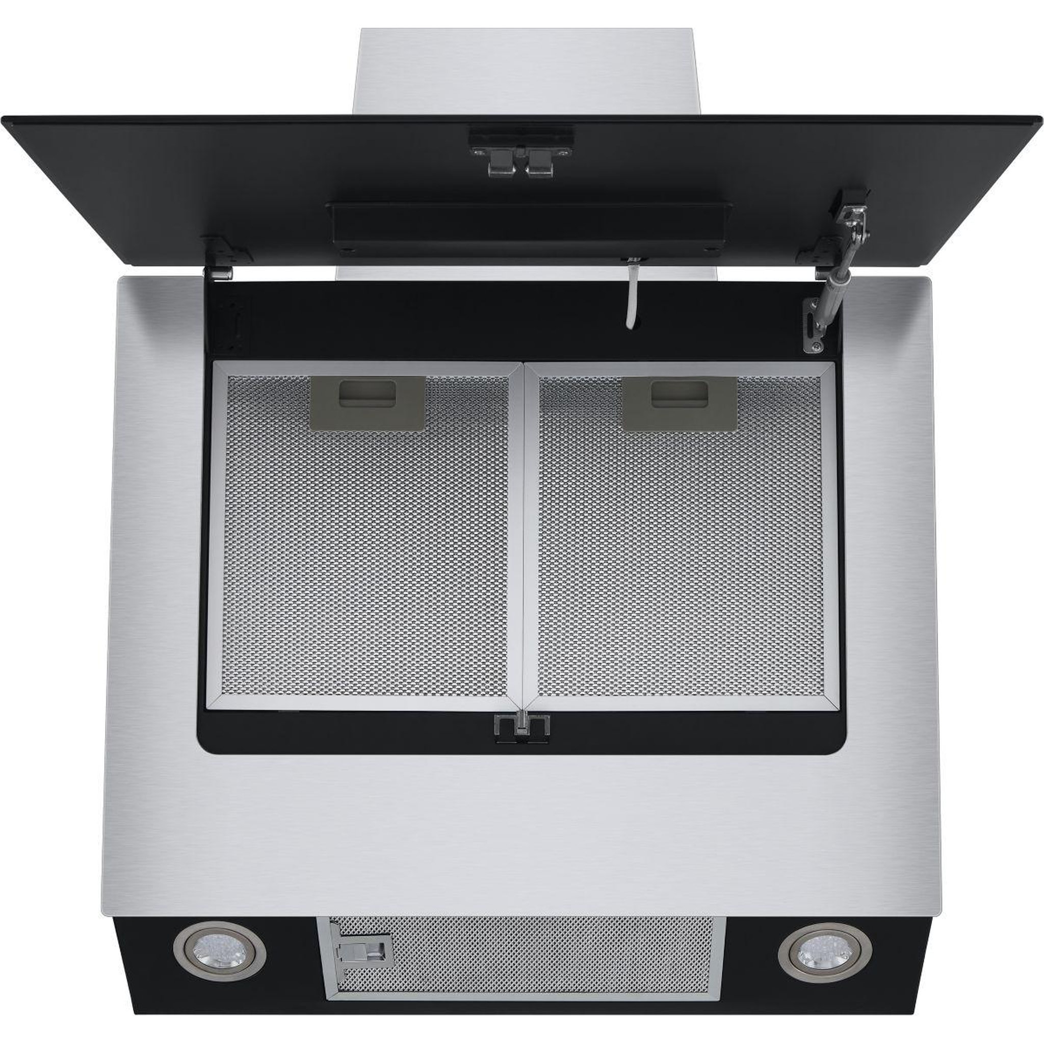 Voir la diapositive 3 : LG Hotte décorative murale inclinée hcez2428b thinq