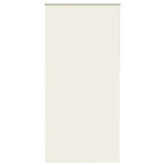 VIDAXL Store enrouleur occultant blanc casse 115x210 cm largeur tissu
