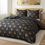 Voir la diapositive 2 : Les Ateliers du Linge Parure housse de couette 100% polyester microfibre 75gsm opera