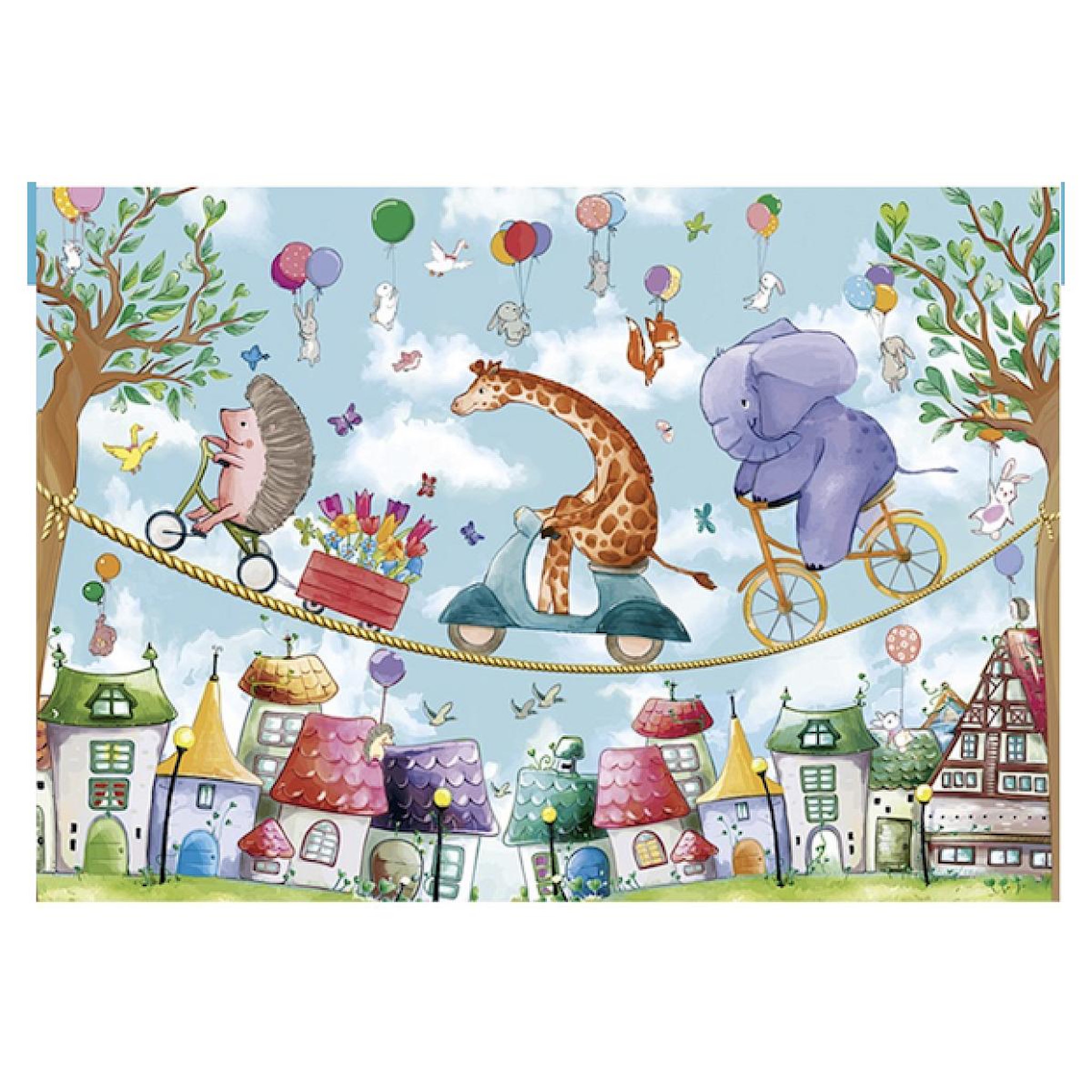 Voir la diapositive 2 : Sentosphere Puzzle 36 pieces animaux acrobates
