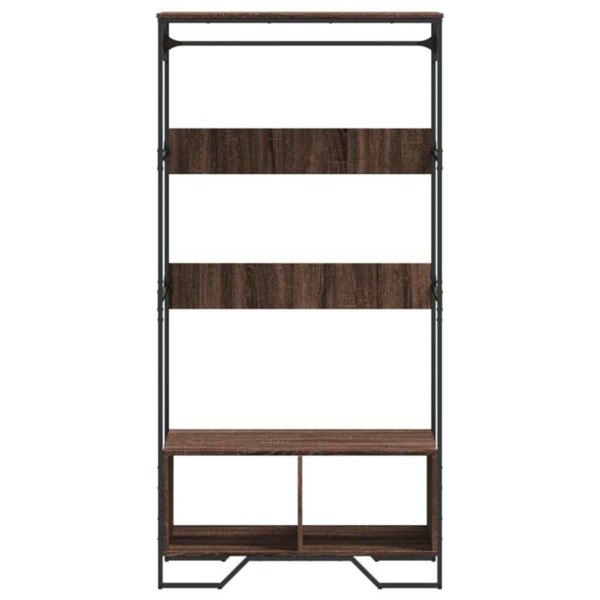 VIDAXL Armoire chêne marron 90x50x180 cm bois d ingénierie