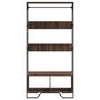 Voir la diapositive 4 : VIDAXL Armoire chêne marron 90x50x180 cm bois d ingénierie