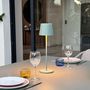 Voir la diapositive 3 : Lumisky Lampe de table sans fil LED KELLY Vert Metal H38CM