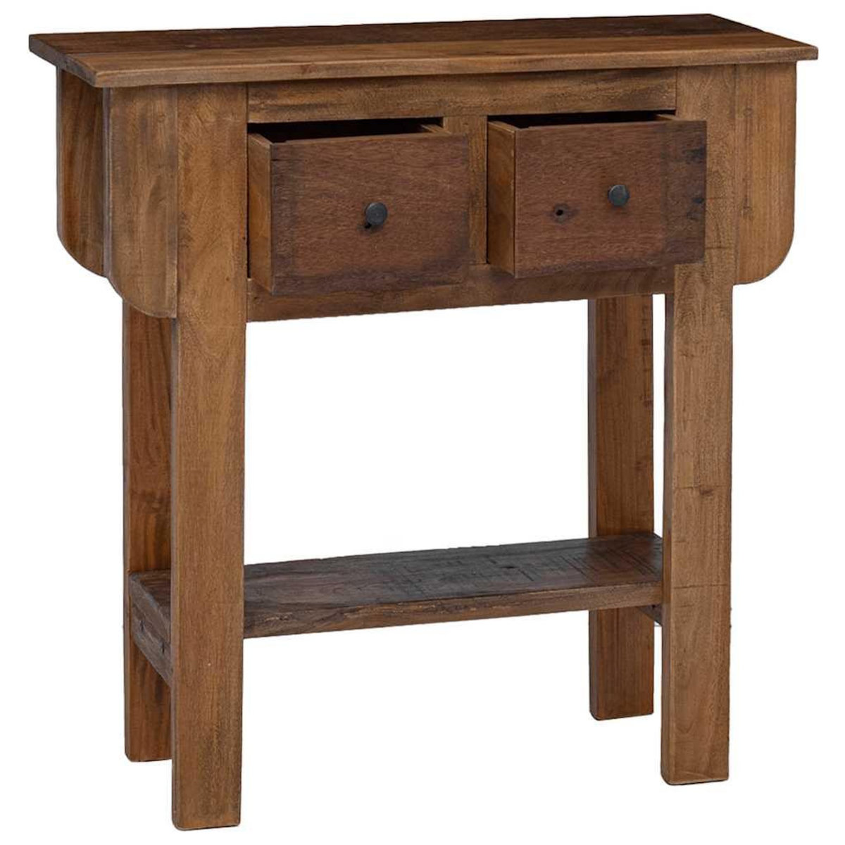 VIDAXL Table console bois de recuperation melange 80x35x80 cm