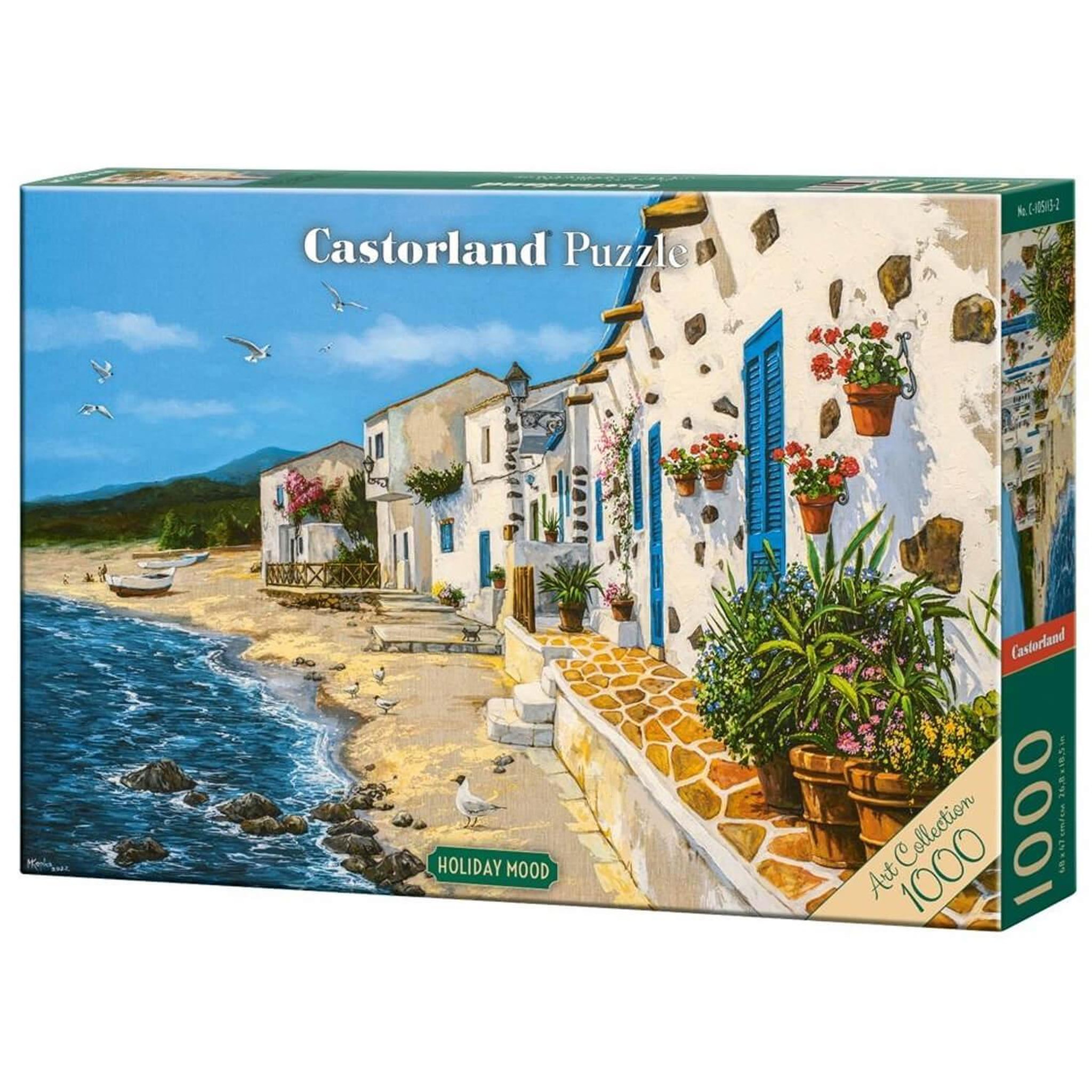 Voir la diapositive 2 : Castorland Puzzle 1000 pièces : Humeur de vacances