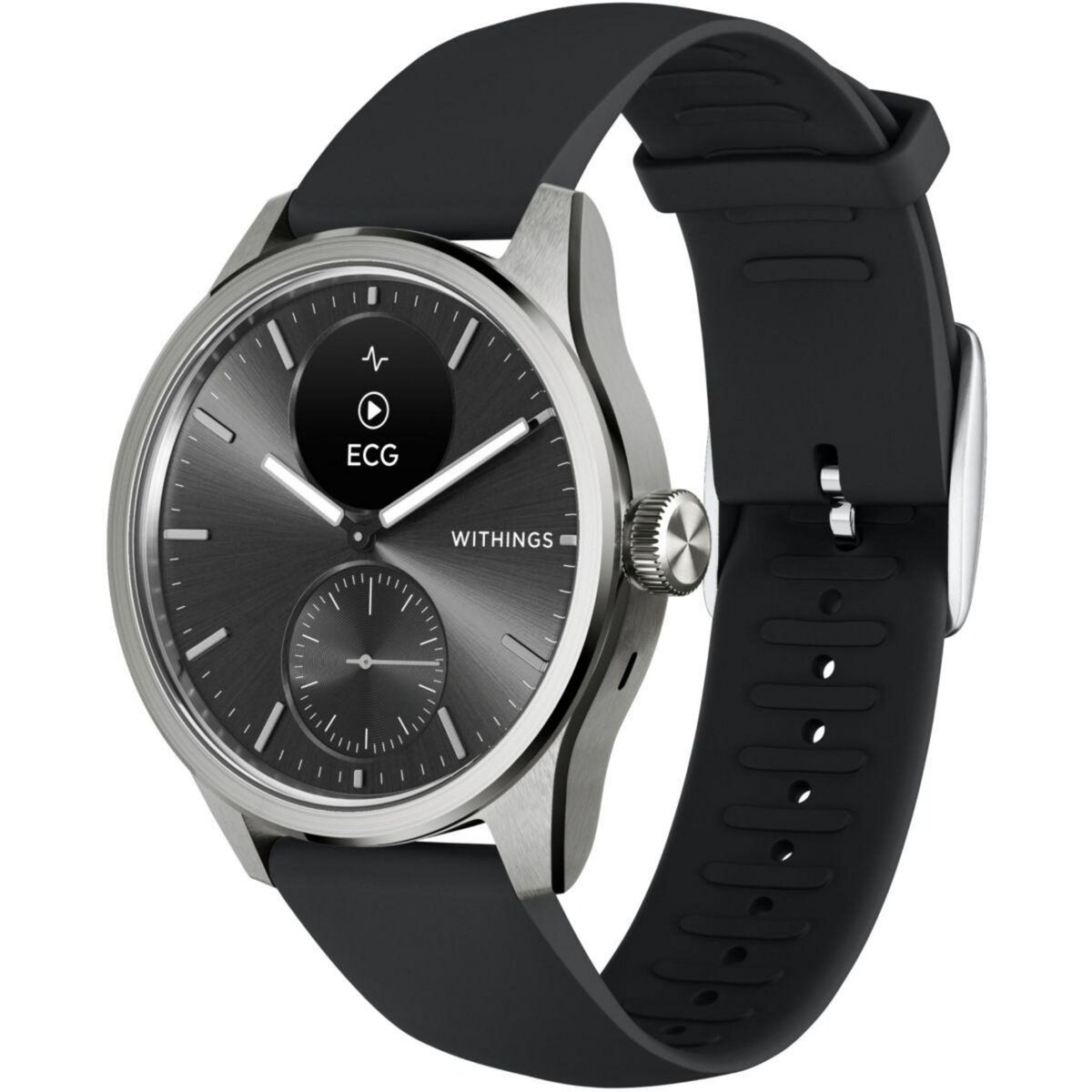 WITHINGS Montre santé Scanwatch 2 - 42mm Noire