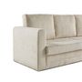 Voir la diapositive 4 : BEST MOBILIER Marilia - canapé 3 places - convertible déplimousse - en velours côtelé