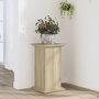 Voir la diapositive 1 : VIDAXL Support pour plantes chene sonoma 33x33x60 cm bois d'ingenierie