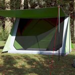 VIDAXL Tente de camping 2 personnes vert impermeable