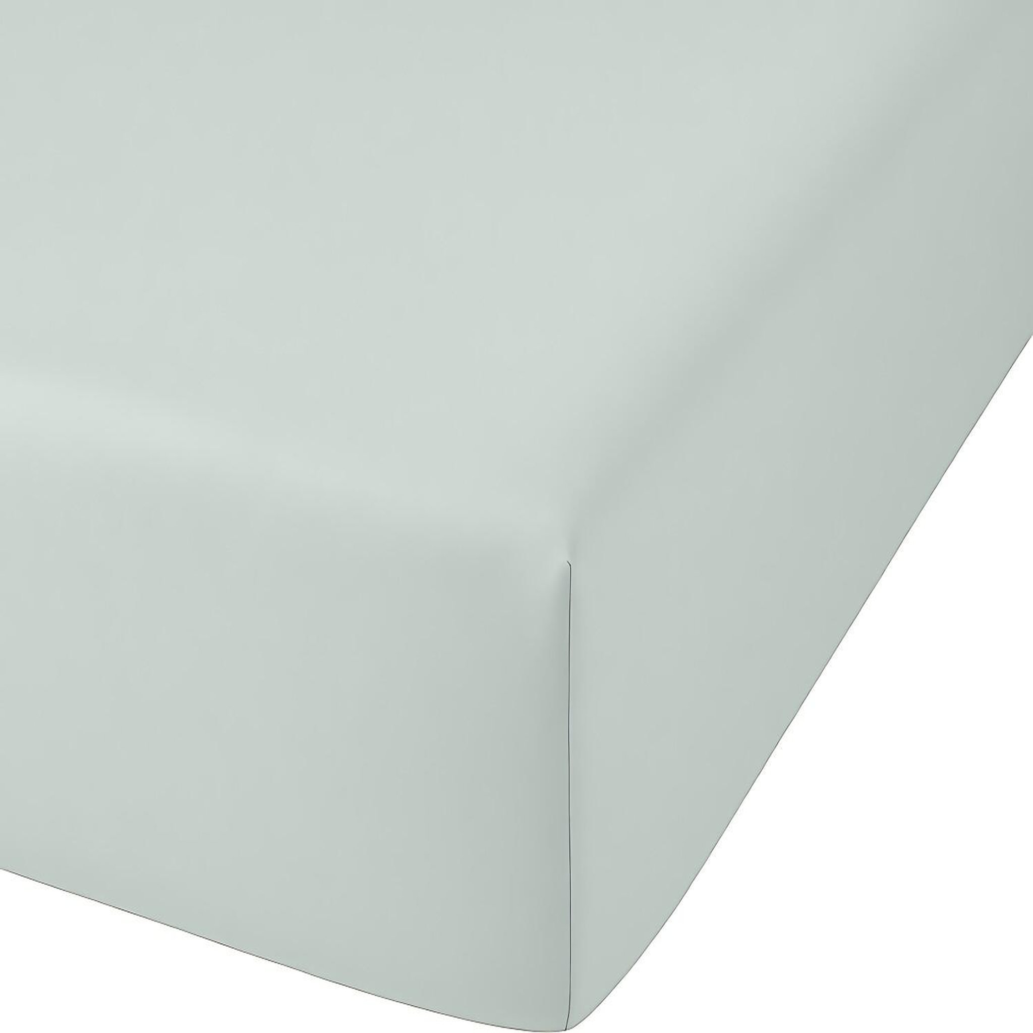 Voir la diapositive 1 : Home collection Drap housse de coton-bambou - bambou vert