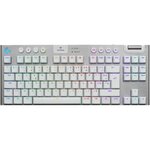 Logitech Clavier gamer sans fil G915 X Lightspeed TKL Tactile Blanc