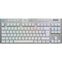 Voir la diapositive 1 : Logitech Clavier gamer sans fil G915 X Lightspeed TKL Tactile Blanc