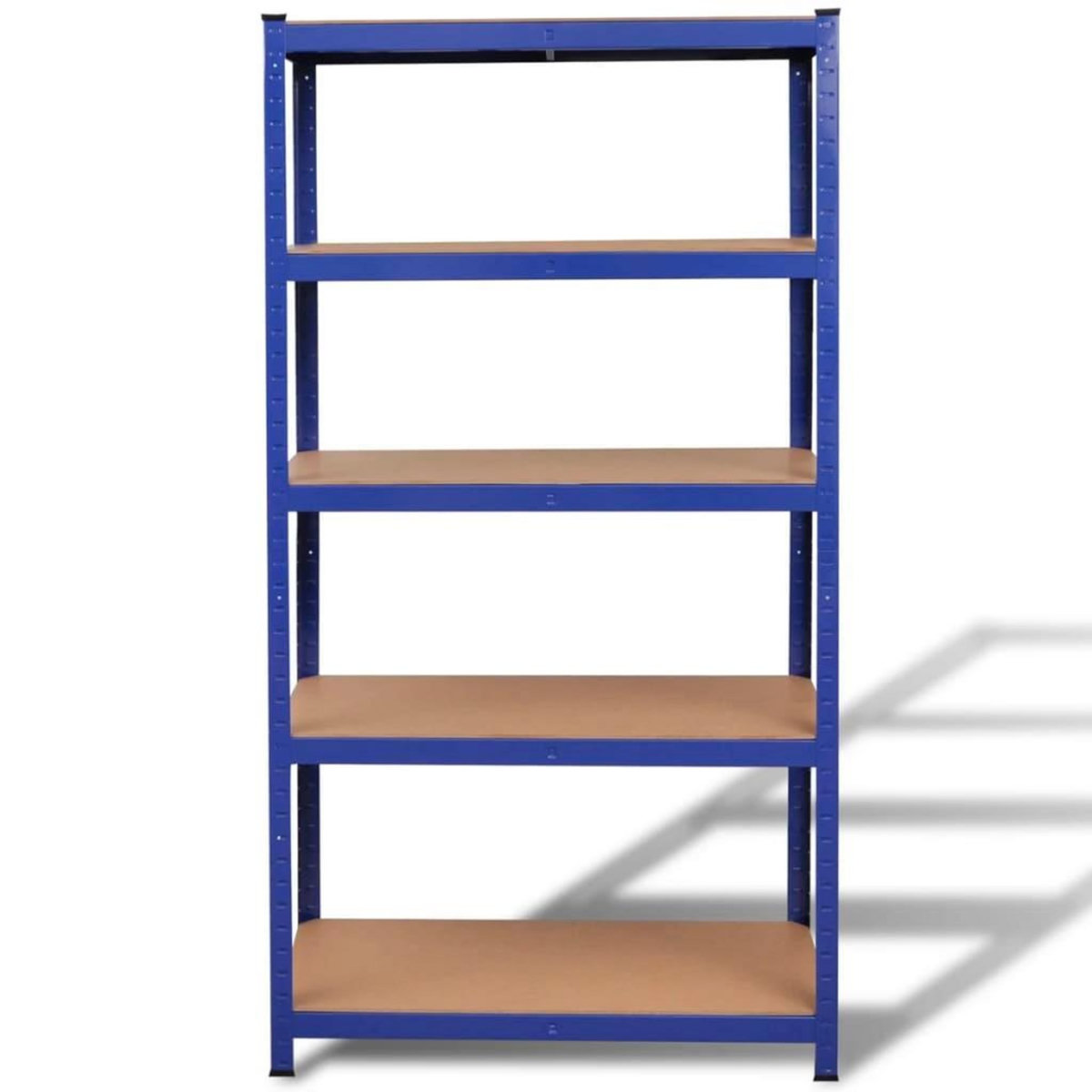 VIDAXL Etagere de rangement 2 pcs Bleu