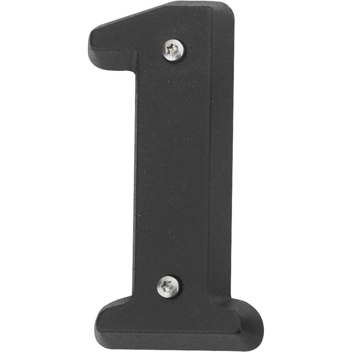 CENTRALE BRICO Chiffre 1 en zamak mat H.8 x l.4.5 cm
