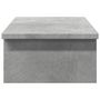Voir la diapositive 5 : VIDAXL Support de moniteur gris béton 50x27x15 cm bois d ingénierie