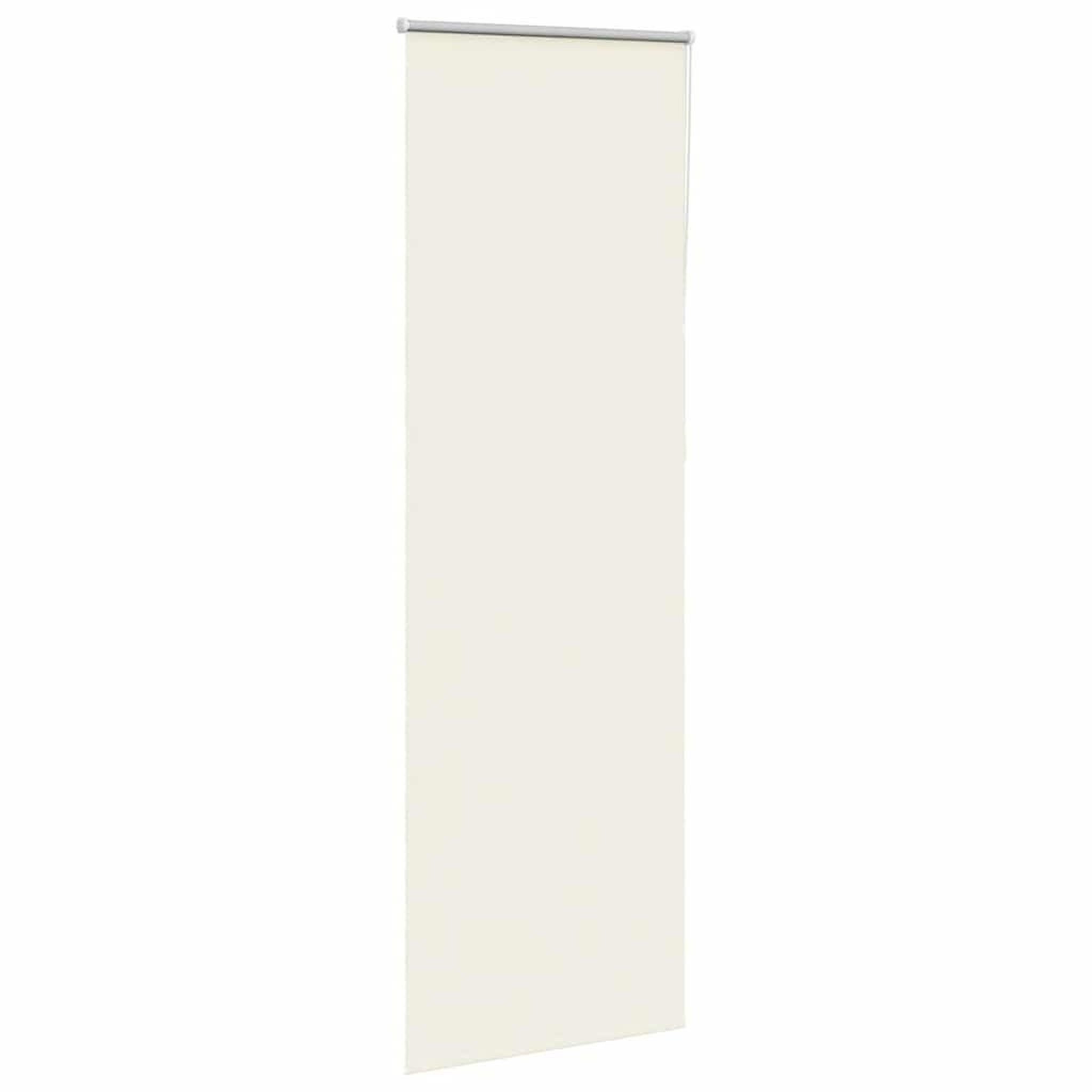 Voir la diapositive 3 : VIDAXL Store enrouleur occultant blanc casse 80x210cm largeur du tissu