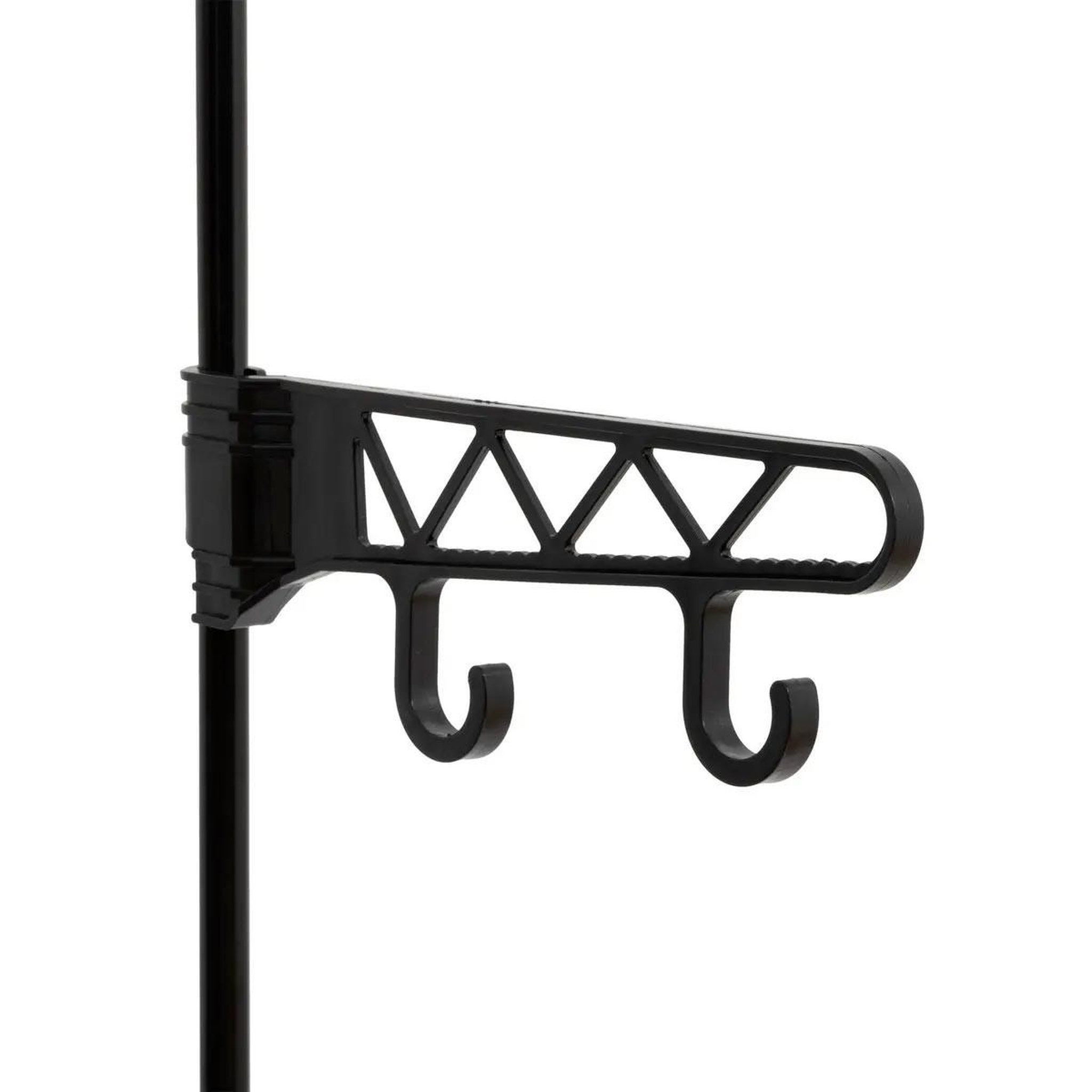 Voir la diapositive 3 : ATMOSPHERA Portant à vêtements avec 6 étagères  intissa  160cm noir