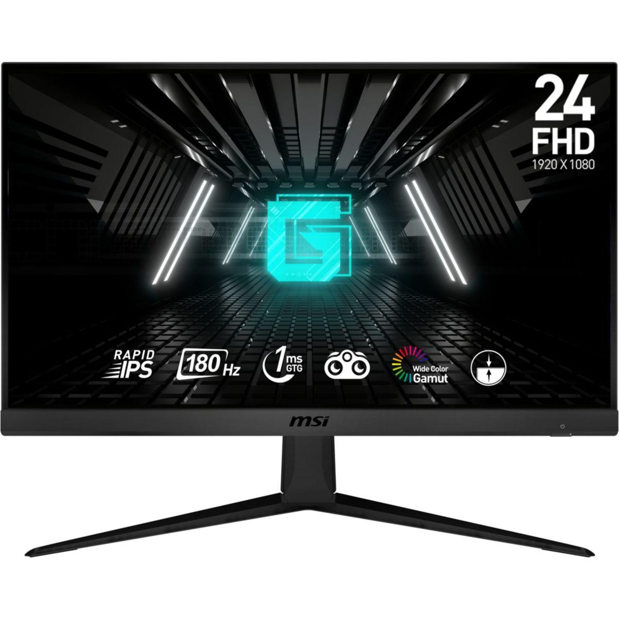 Voir la diapositive 1 : MSI Ecran PC Gamer Optix G2412F Plat 24