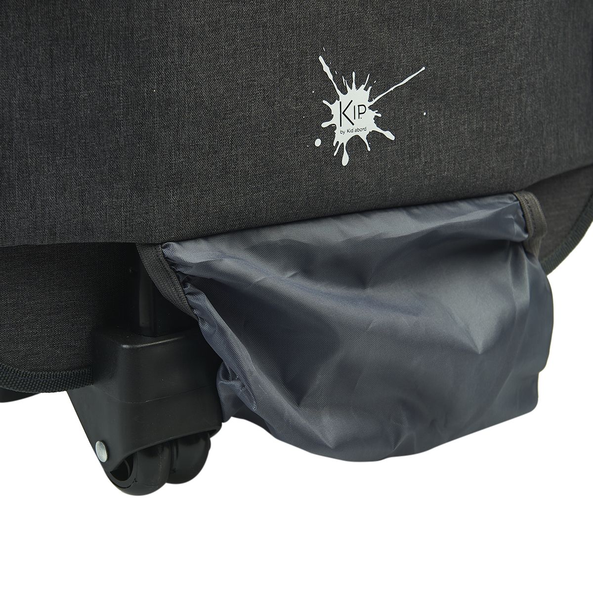 Cartable à roulettes 38 cm CP/CE1/CE2 gris KIP SPLASH