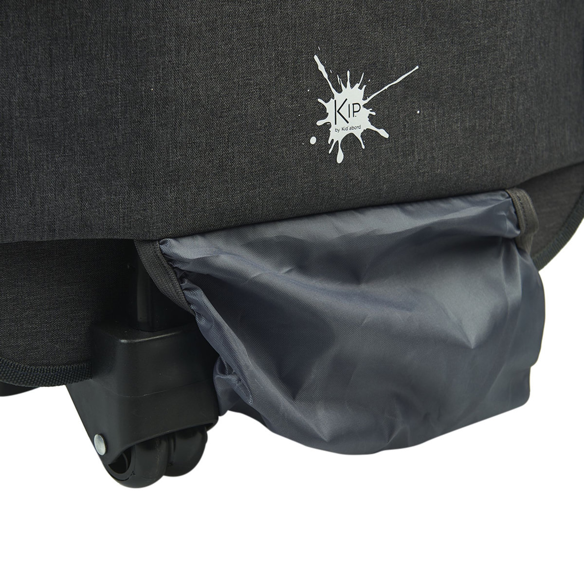 Cartable à roulettes 38 cm CP/CE1/CE2 gris KIP SPLASH