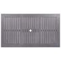 Voir la diapositive 4 : VIDAXL Table de jardin Delavage gris 140x80x74 cm Bois d'acacia massif