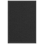 VIDAXL Paillasson Noir 40x60 cm